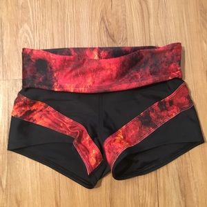 Laqadaze fire pole dance biking exercise short